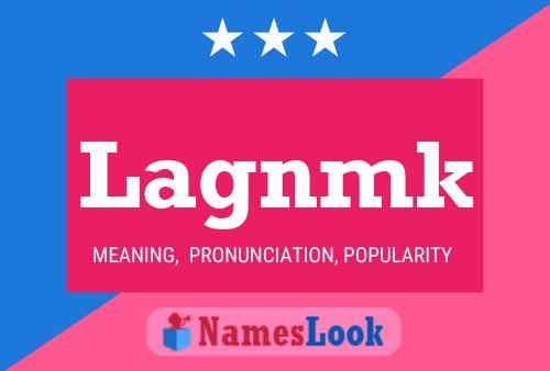 ملصق اسم Lagnmk