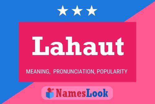 ملصق اسم Lahaut