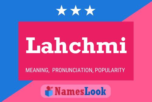 ملصق اسم Lahchmi