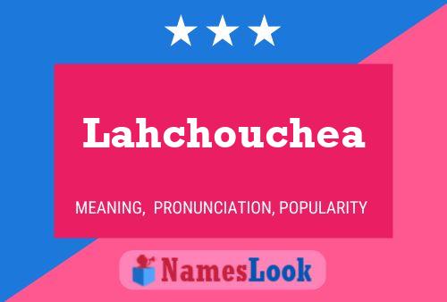 ملصق اسم Lahchouchea