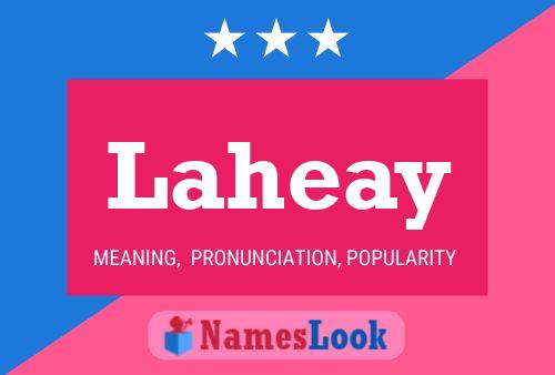 ملصق اسم Laheay