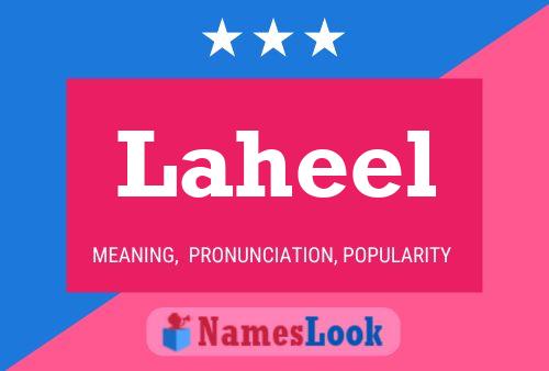 ملصق اسم Laheel