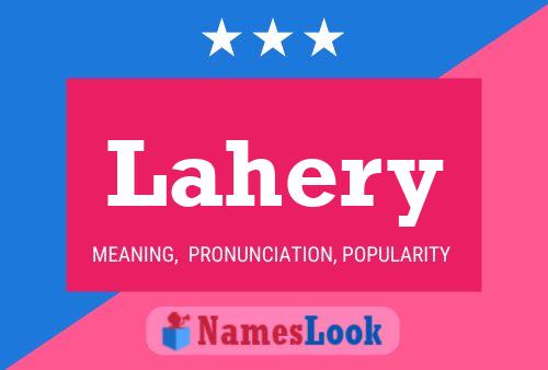 ملصق اسم Lahery