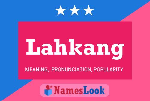 ملصق اسم Lahkang