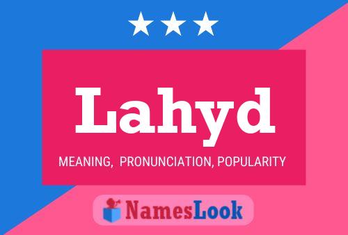 ملصق اسم Lahyd