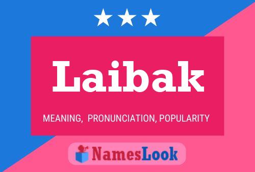 ملصق اسم Laibak