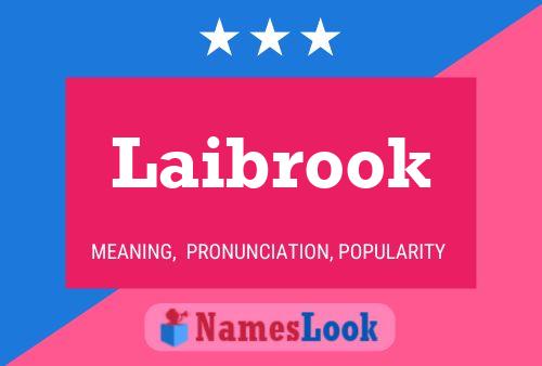 ملصق اسم Laibrook