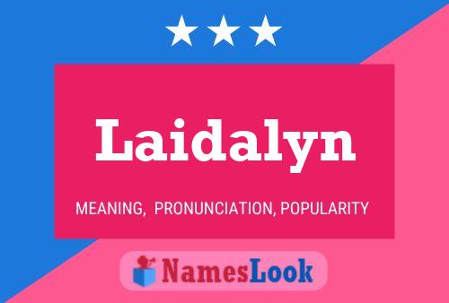 ملصق اسم Laidalyn