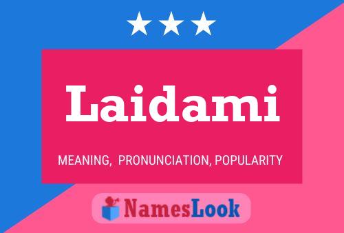 ملصق اسم Laidami