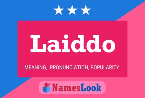 ملصق اسم Laiddo