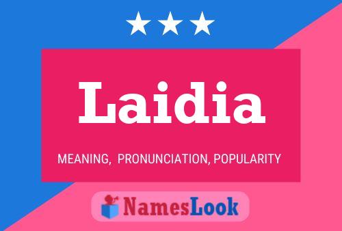 ملصق اسم Laidia