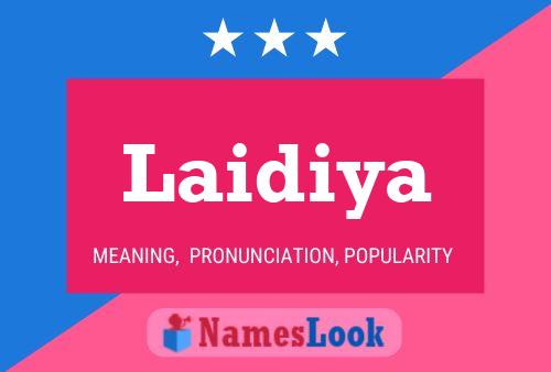 ملصق اسم Laidiya