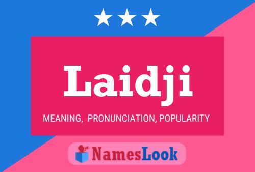 ملصق اسم Laidji