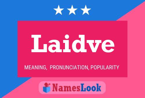 ملصق اسم Laidve