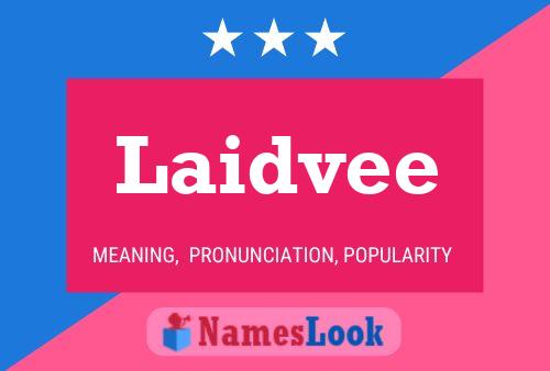 ملصق اسم Laidvee