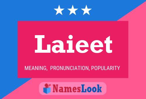 ملصق اسم Laieet