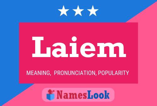 ملصق اسم Laiem