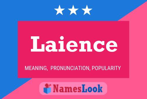 ملصق اسم Laience