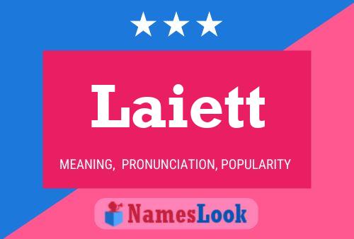 ملصق اسم Laiett