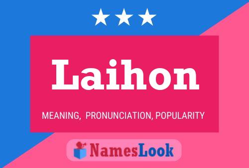 ملصق اسم Laihon