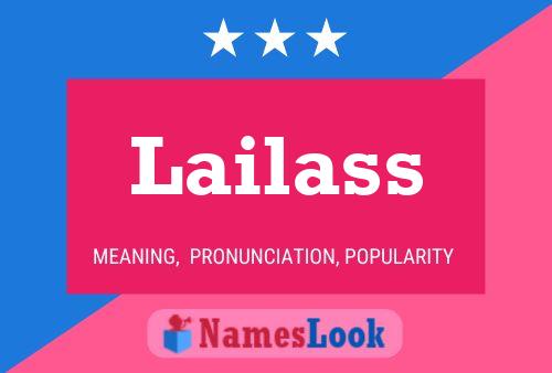 ملصق اسم Lailass