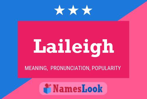 ملصق اسم Laileigh