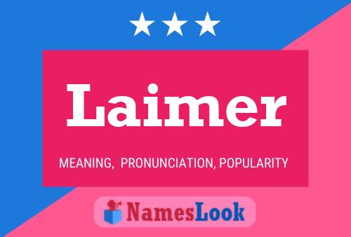 ملصق اسم Laimer