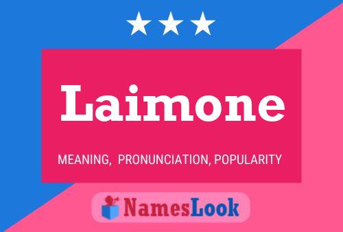 ملصق اسم Laimone