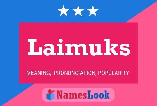 ملصق اسم Laimuks