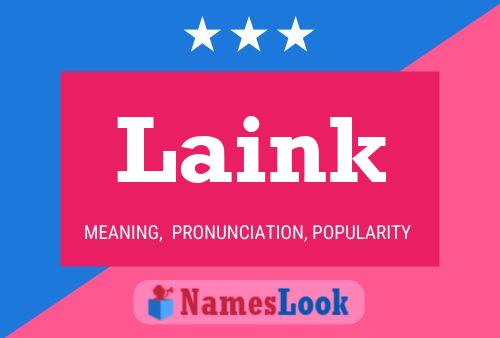 ملصق اسم Laink