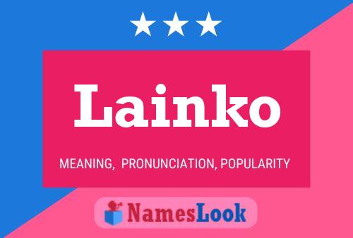 ملصق اسم Lainko