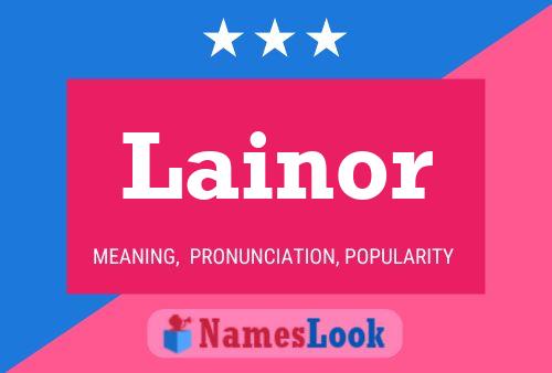 ملصق اسم Lainor