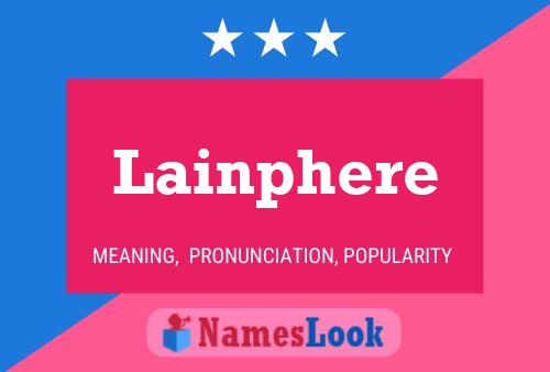 ملصق اسم Lainphere