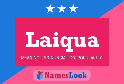 ملصق اسم Laiqua