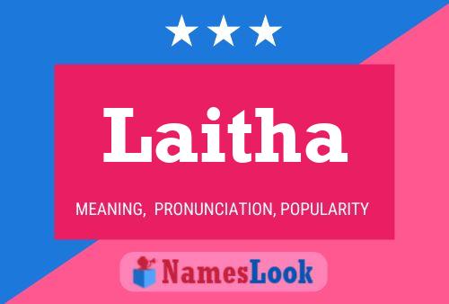 ملصق اسم Laitha