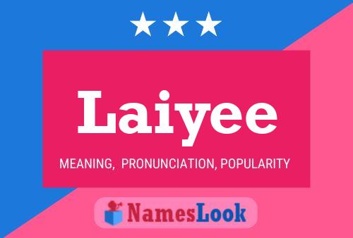 ملصق اسم Laiyee