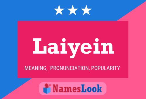 ملصق اسم Laiyein