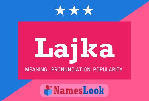 ملصق اسم Lajka