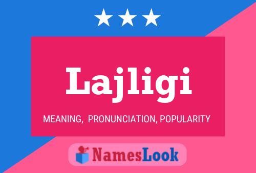 ملصق اسم Lajligi