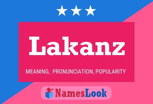 ملصق اسم Lakanz