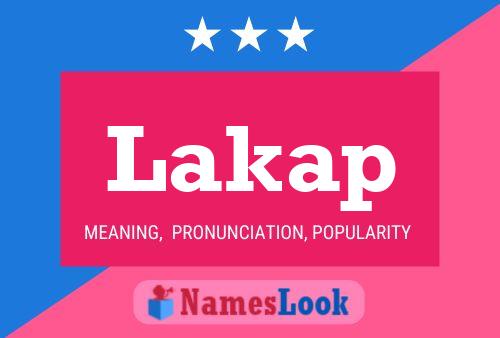 ملصق اسم Lakap