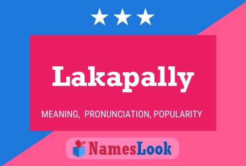 ملصق اسم Lakapally