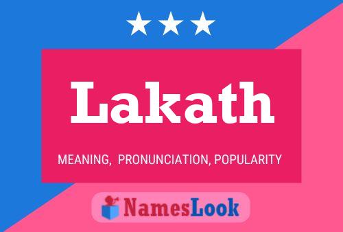 ملصق اسم Lakath