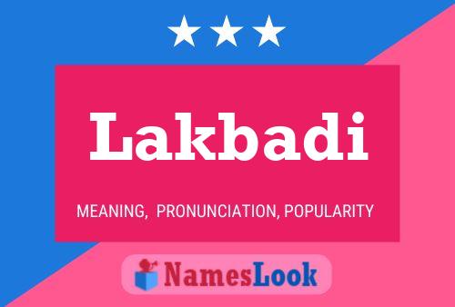 ملصق اسم Lakbadi