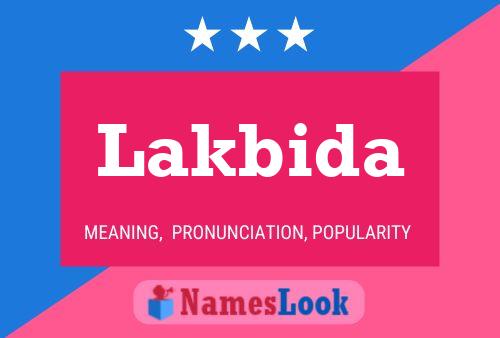 ملصق اسم Lakbida