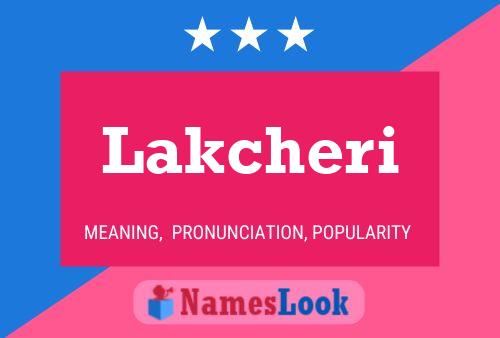 ملصق اسم Lakcheri