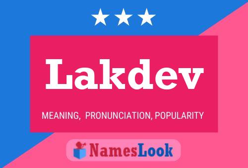 ملصق اسم Lakdev