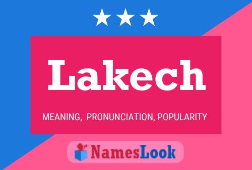 ملصق اسم Lakech