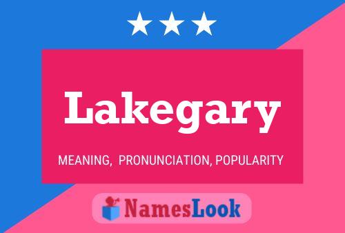 ملصق اسم Lakegary