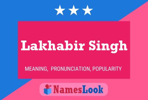 ملصق اسم Lakhabir Singh